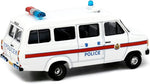 Tiny HK Diecast 1:76 1980's Transit Mk2 Police, Hong Kong 65421