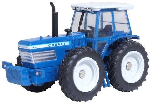 Oxford Diecast 1:76 Ford County Tractor Blue 76FCT001