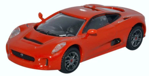 Oxford Diecast 1:76 Jaguar C-X75 Orange 76JCX75002