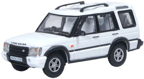 Oxford Diecast 1:76 Land Rover Discovery 2 Chawton White 76LRD2004