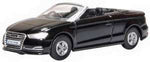 Oxford Diecast 1:76 Audi S3 Cabriolet Mythos Black 76S3002