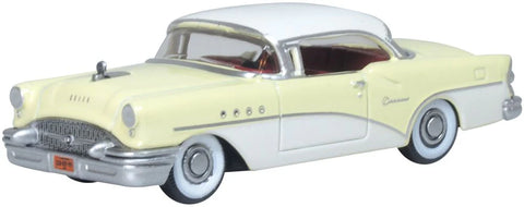 Oxford Diecast 1:87 Buick Century 1955 Yellow/White 87BC55008