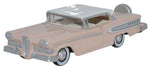 Oxford Diecast 1:87 Edsel Citation Silver Chalk Pink 87ED58003 - Roads And Rails