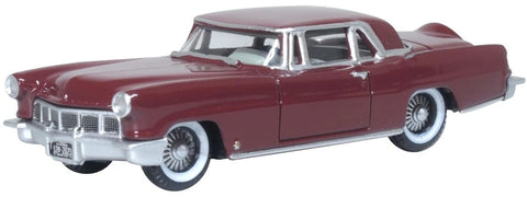 Oxford Diecast 1:87 Lincoln Continental MkII Dark Red 1956 87LC56005