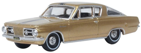 Oxford Diecast 1:87 Plymouth Barracuda Gold 1965 87PB65001