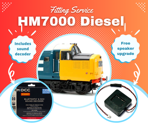 Diesel Or Electric DCC Sound Fitting Using Hornby HM7000 Sound