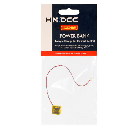 Hornby HM7070 Power Pack, Stay Alive For HM7000 Sound Decoders R7377