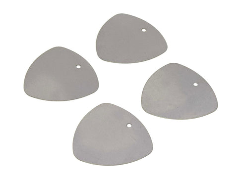 Pack Of 4 Premium Metal Guitar Picks To Aid Loco Body Removal